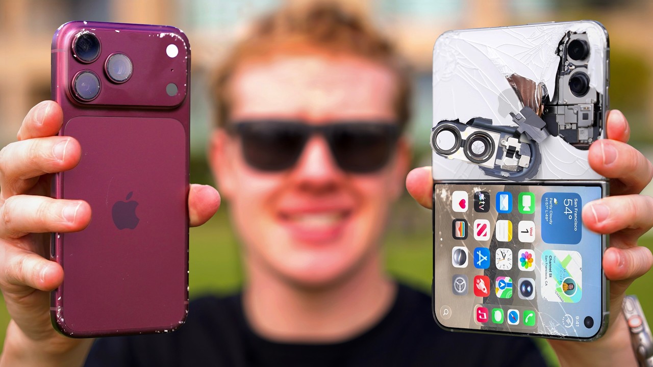 Thumbnail from AppleTrack's iPhone Duo Drop Test video