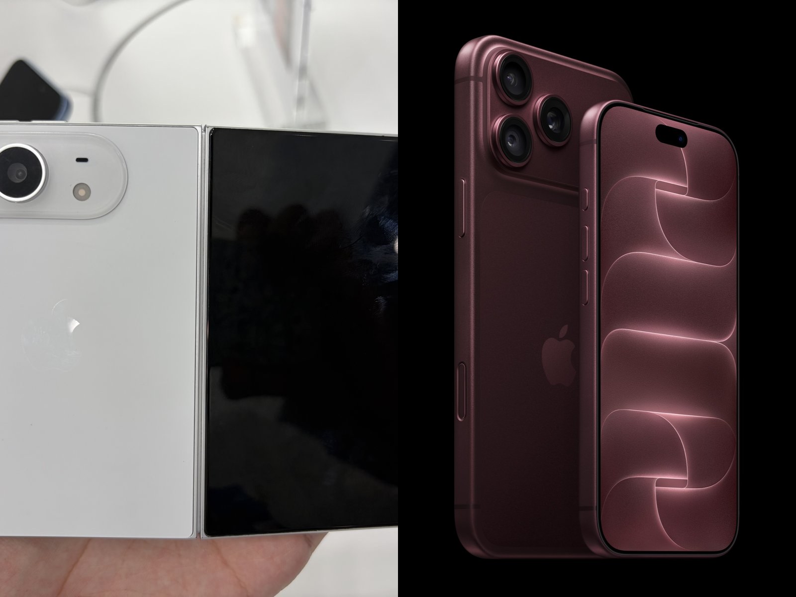 iPhone Duo beside an iPhone 18 Pro Max